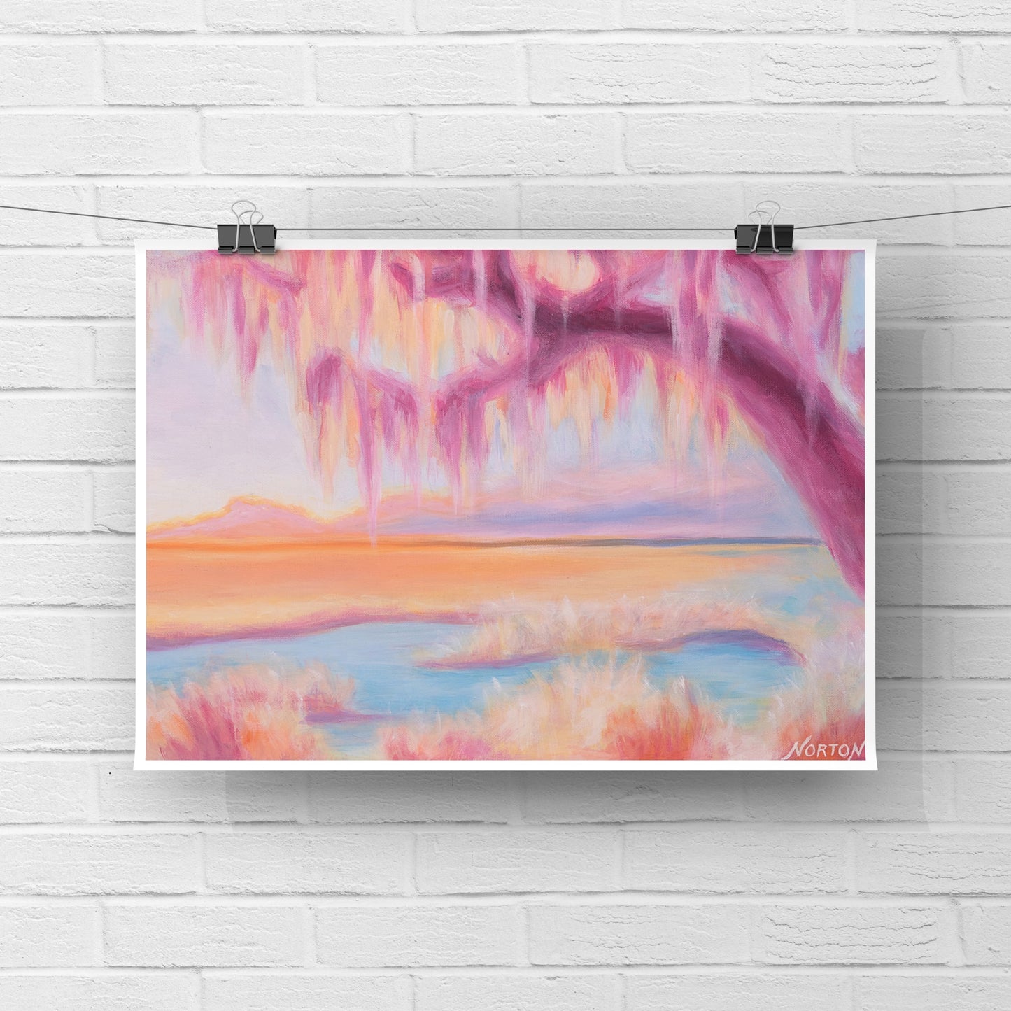 Sunset On The Marsh