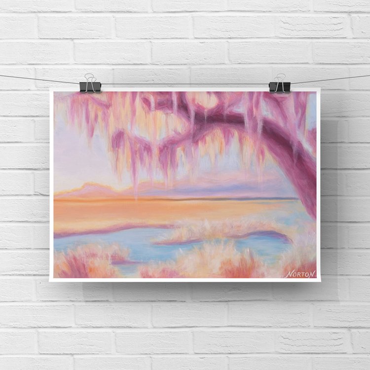 Sunset On The Marsh